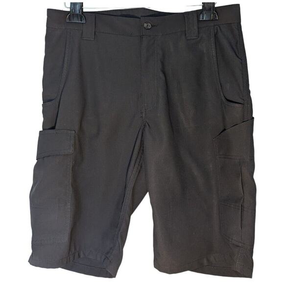 Cintas Design Collective Men's Dark Gray 32 Reg Cargo Shorts Work Uniform 51374 - Picture 1 of 14